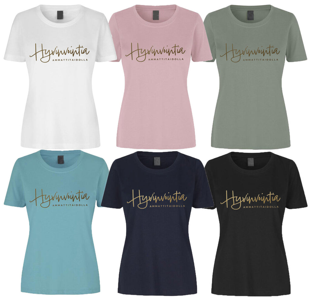 Printtipaita Hyvinvointia ammattitaidolla