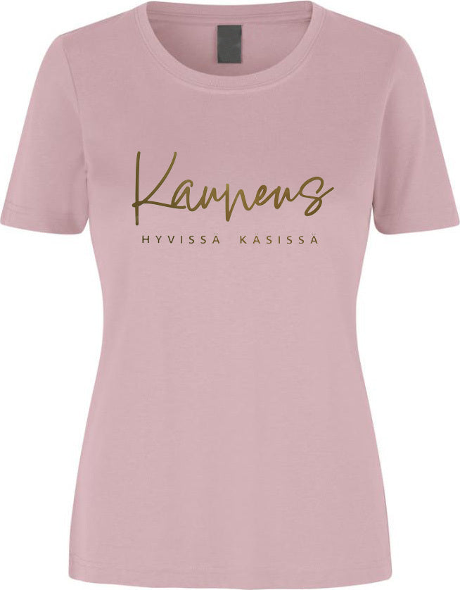 Printtipaita Kauneus hyvissä käsissä