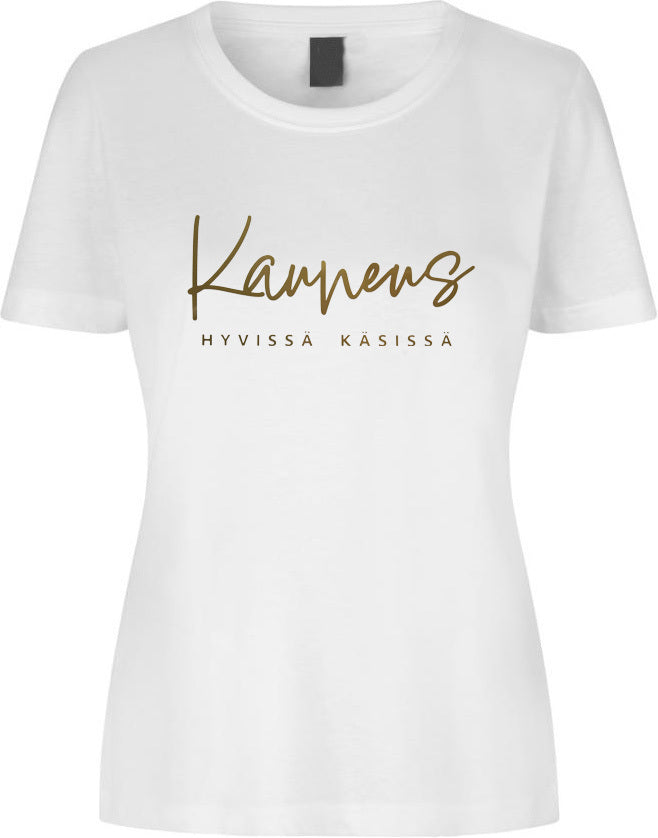 Printtipaita Kauneus hyvissä käsissä