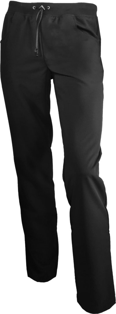 Harry unisex suorat työhousut musta