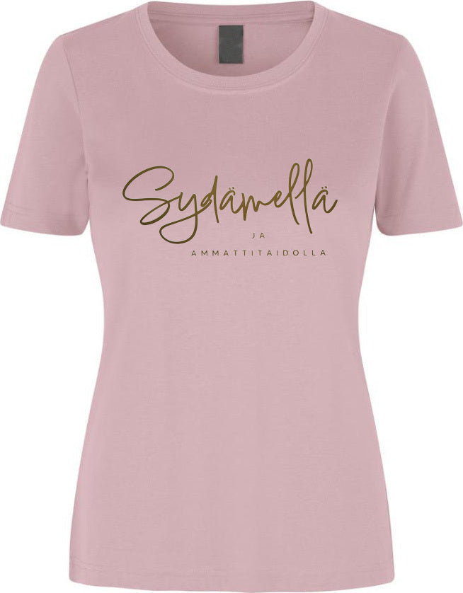 Printtipaita Sydämellä ja ammattitaidolla