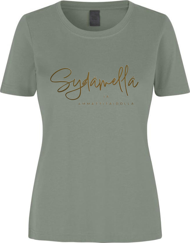 Printtipaita Sydämellä ja ammattitaidolla